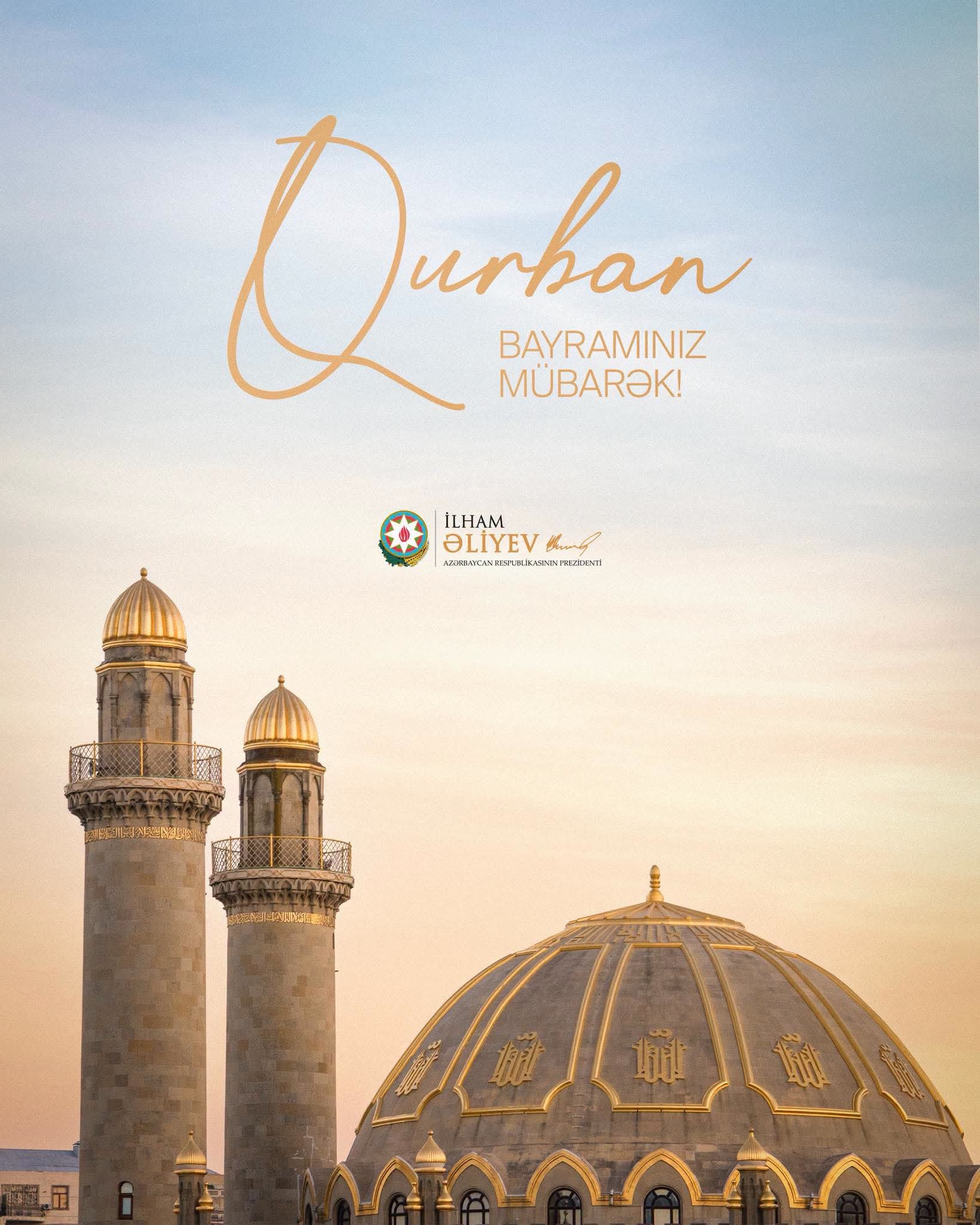 Qurban Bayramı mənəvi dəyərlərimizin və birliyimizin təcəssümüdür