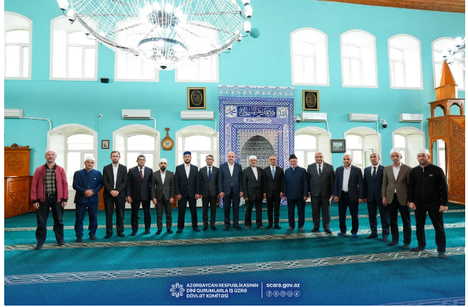 Ramin Məmmədov  "Cümə" və "İmam Əli" məscidlərini ziyarət edib 