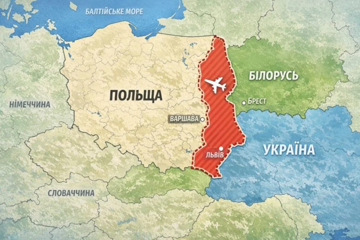 Polşa Ukrayna və Belarus yaxınlığında hava məkanını bağlayır 