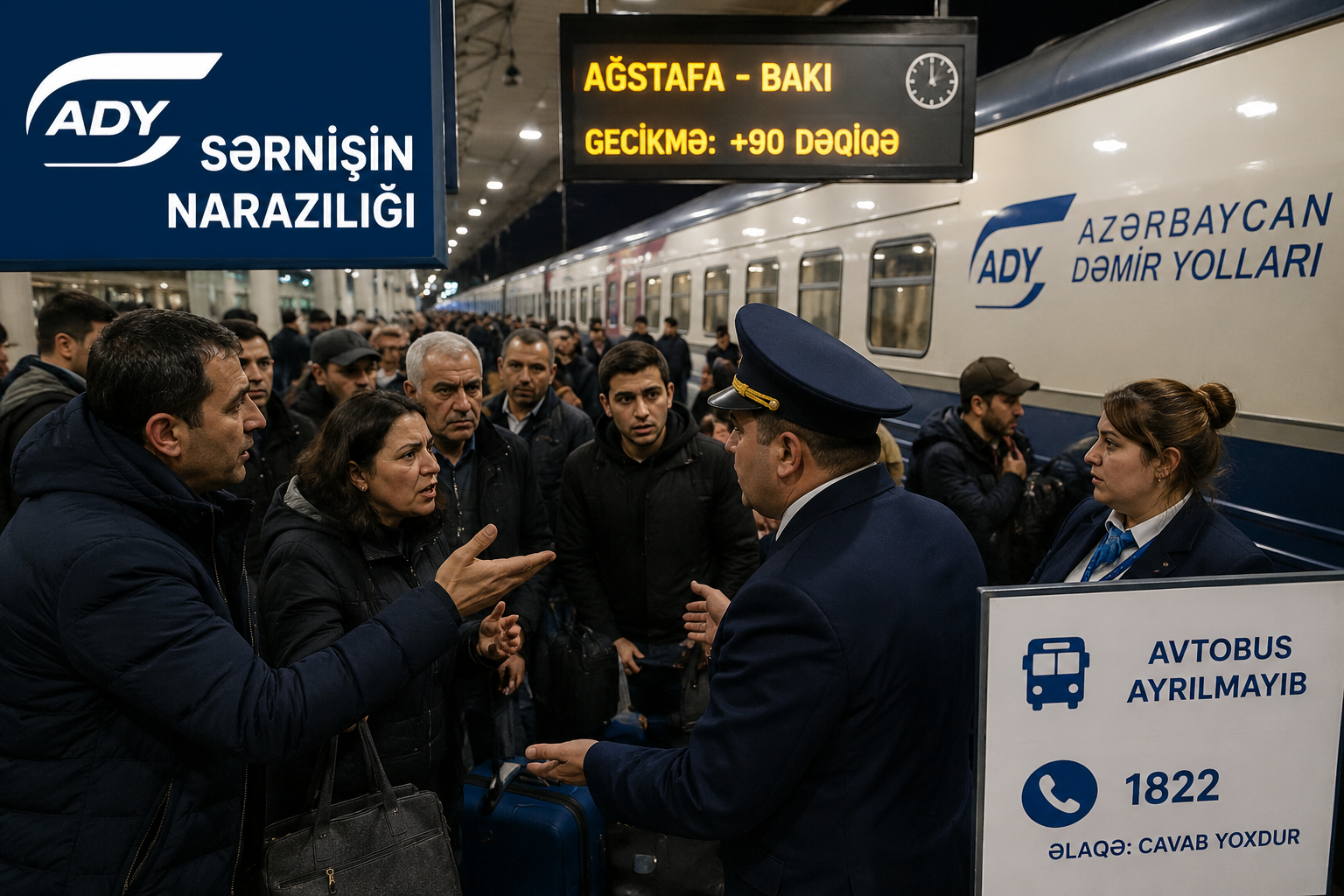 Yük qatarları eyiblərini örtürdü, Azərbaycan Dəmir Yollarının sərnişin daşımalarını ildırım vurub