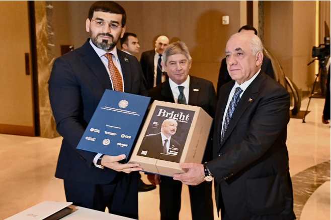 Baş nazir Əli Əsədova "Bright Uzbekistan" layihəsi təqdim olunub 