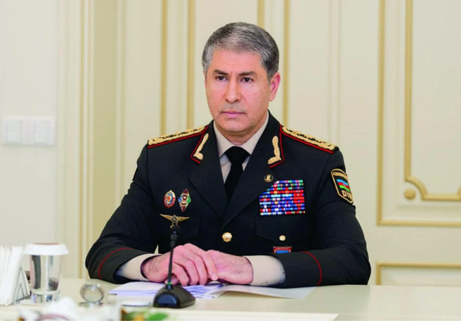 Vilayət Eyvazov daxili işlər orqanlarının şəxsi heyətini Polis Günü münasibətilə təbrik edib 