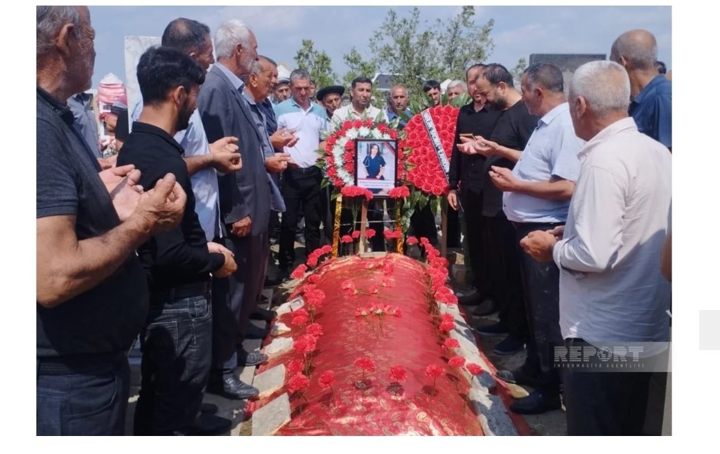 Xarkovda raket zərbəsi nəticəsində ölən azərbaycanlı tələbə Kürdəmirdə dəfn edilib 