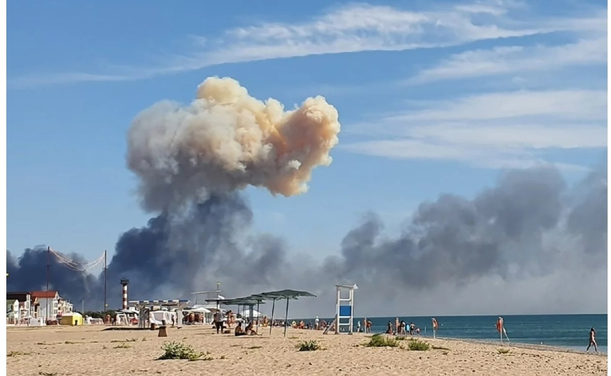 Ukrayna bir həftə ərzində ikinci dəfə Krımdakı "Saki" aerodromuna zərbə endirib