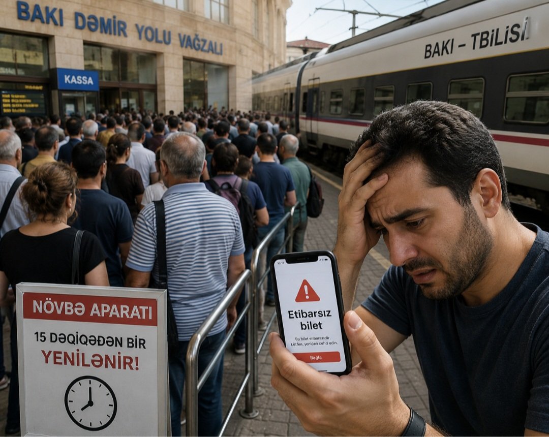 Tbilisi qatarı - Vətəndaşın əsəbi ilə oynayan sistem, cavabsız qalan suallar