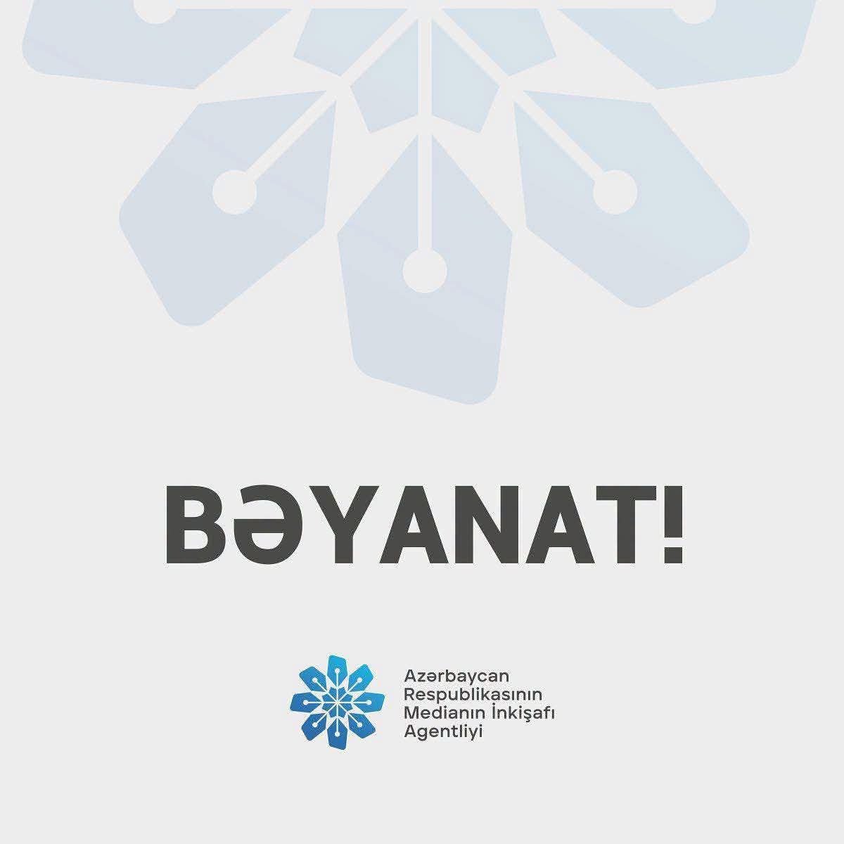 MEDİA-dan İrana sərt cavab - "Səhər" və "Mehr"in Azərbaycandakı fəaliyyəti qanunsuz sayıldı
