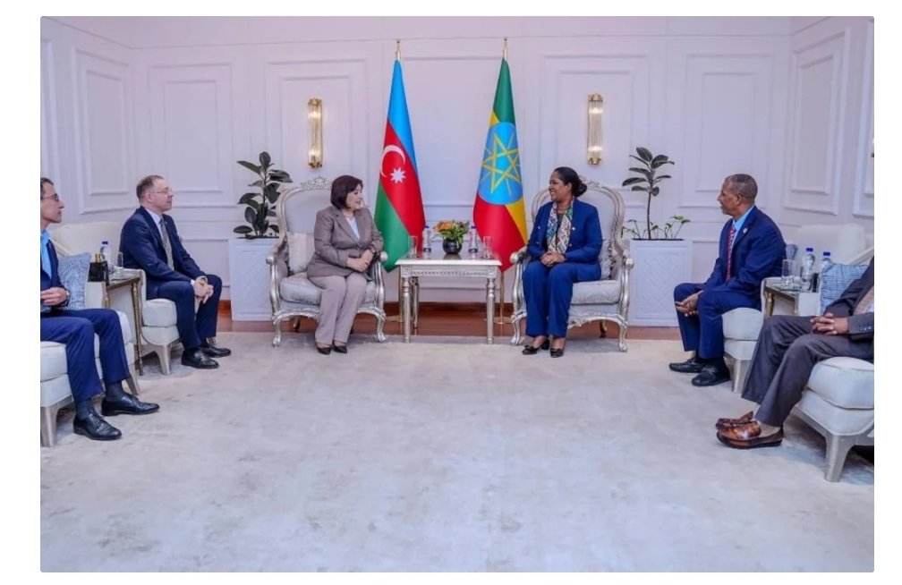 Sahibə Qafarova Efiopiyada səfərdədir 
