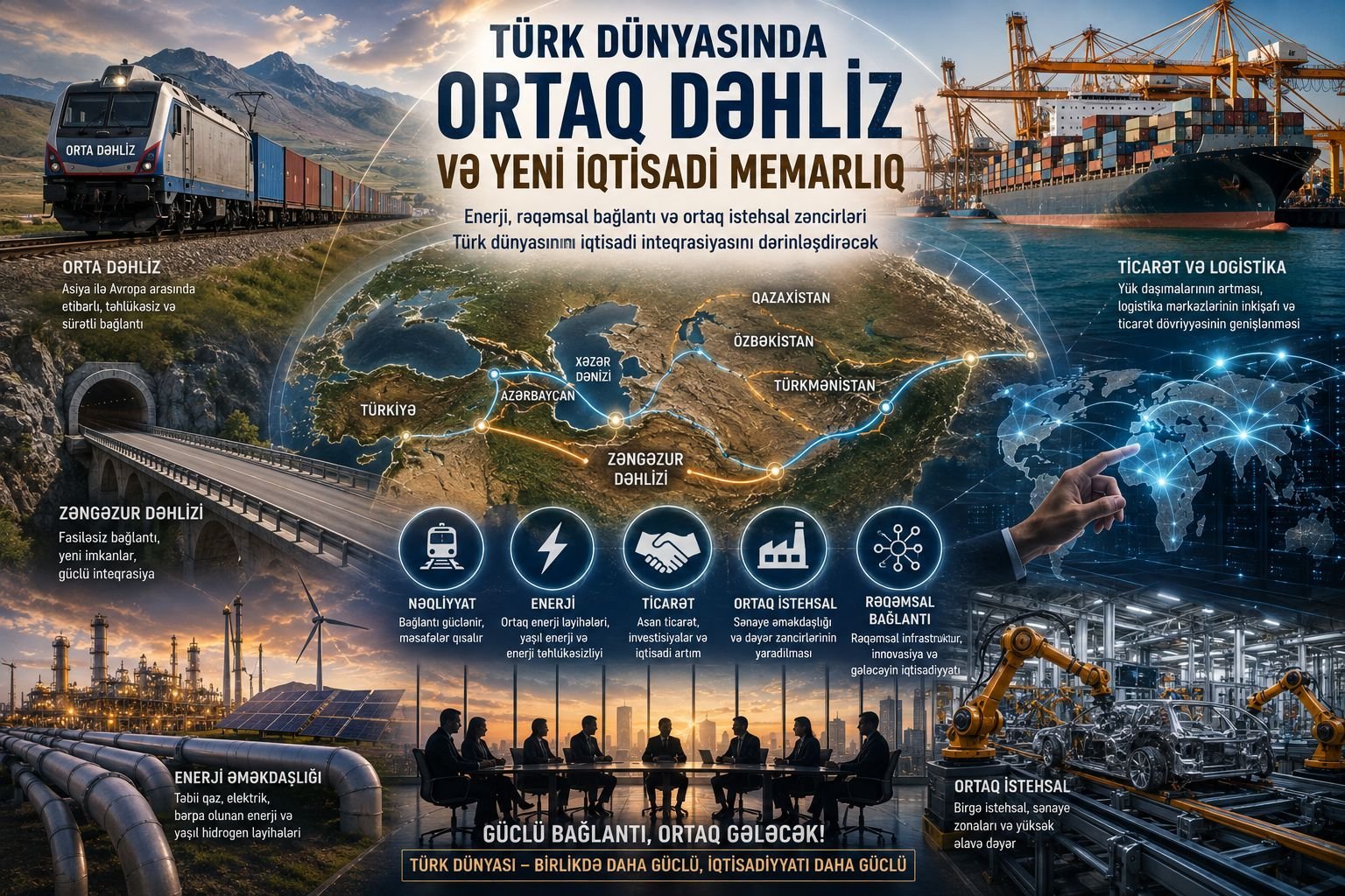 “Türk dünyasında Ortaq Dəhliz və yeni iqtisadi memarlıq”