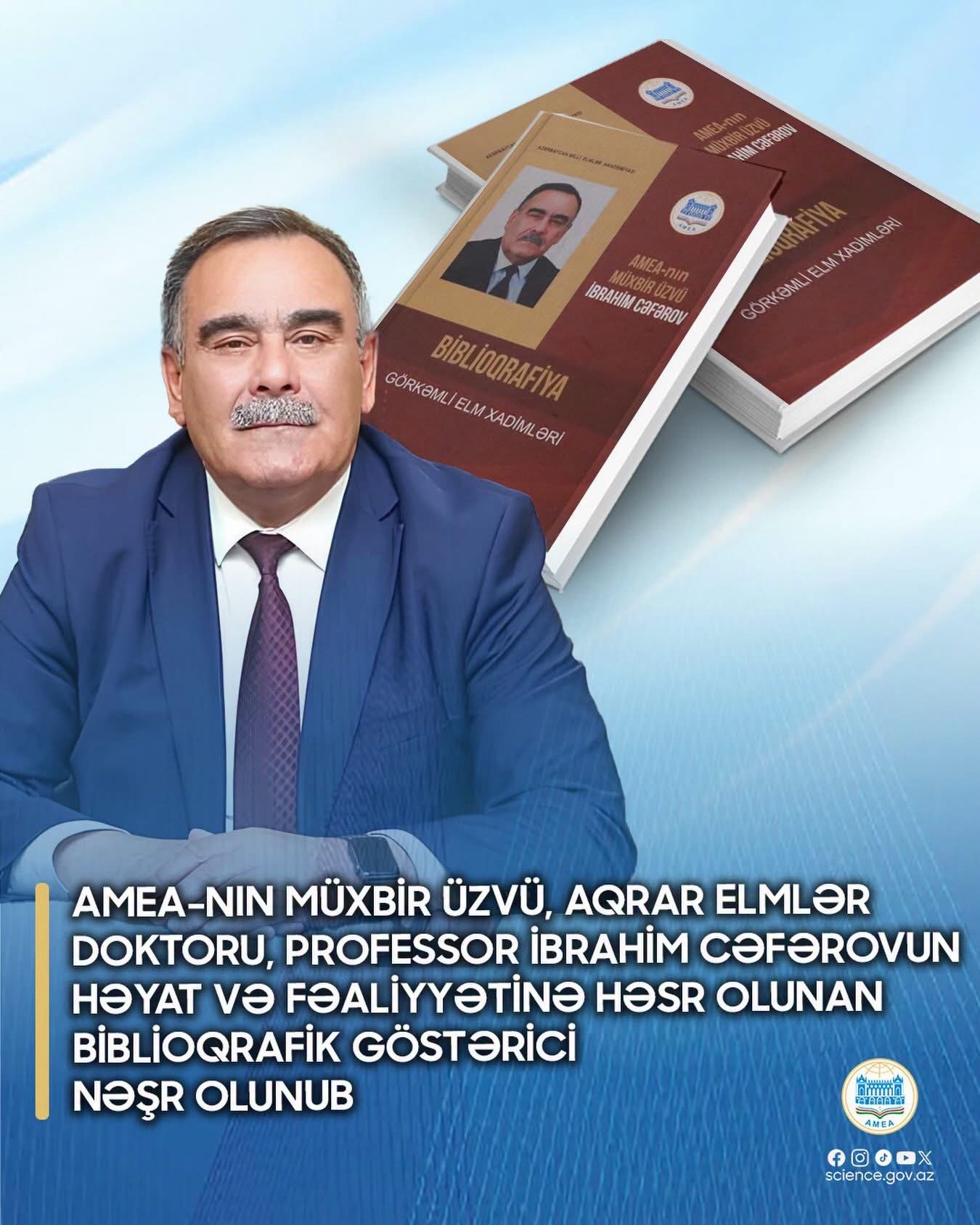 MEK-in tərtibatında “Görkəmli elm xadimləri” seriyasından növbəti nəşr