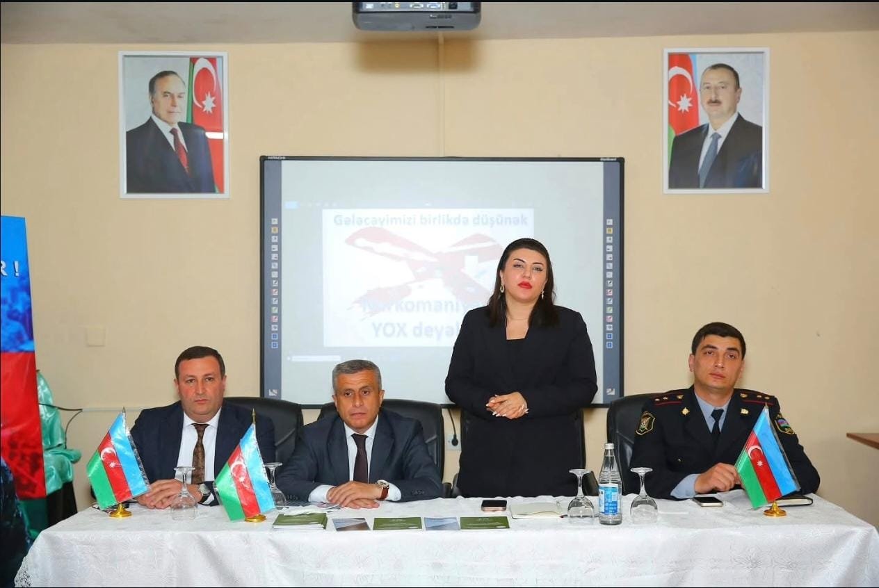 Oğuz rayonunda tələbələr üçün maarifləndirici tədbir keçirilib