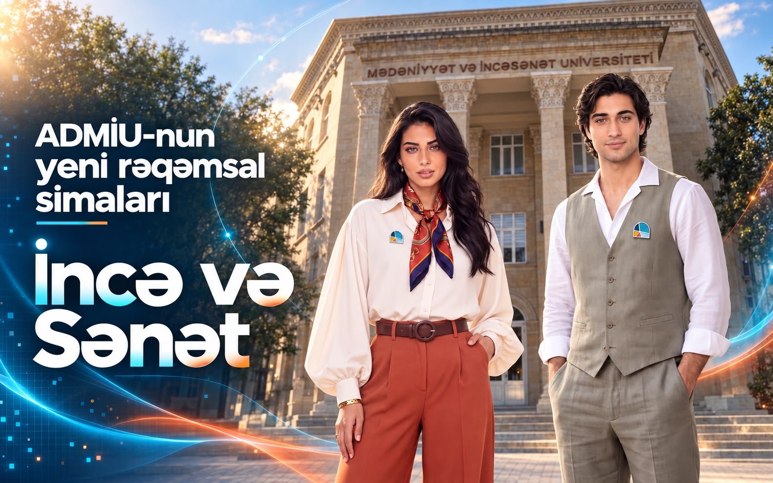 ADMİU incəsənətin gələcəyini rəqəmsal dünyaya daşıyır: İncə və Sənət təqdim edildi