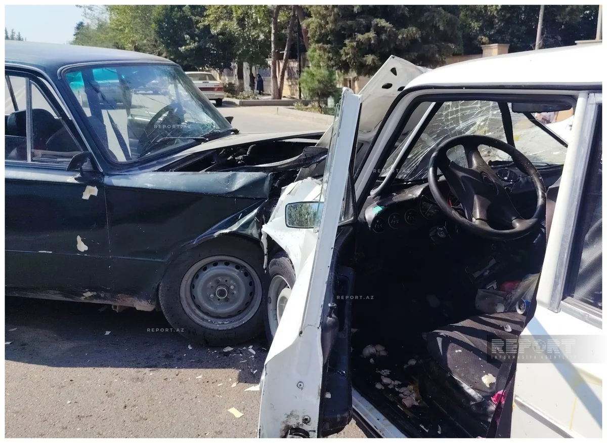 Cəlilabadda zəncirvari qəza olub, 4 nəfər xəsarət alıb 