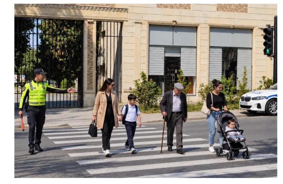 DYP: Yolda təhlükəsizliyin təmini tək sürücülər deyil, piyadalardan da məsuliyyət tələb edir 