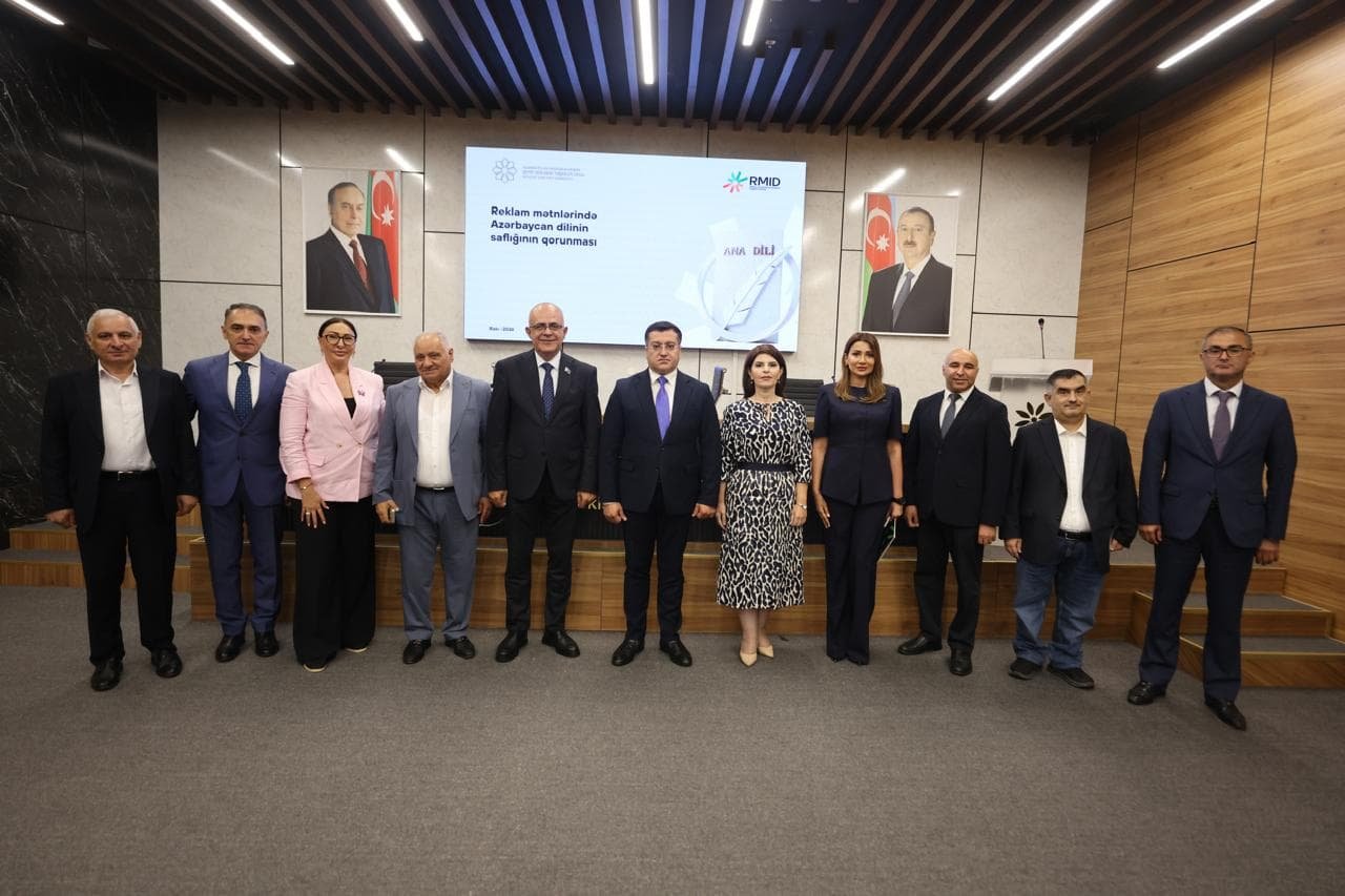 “Reklam mətnlərində Azərbaycan dilinin saflığının qorunması” layihəsi yekunlaşıb