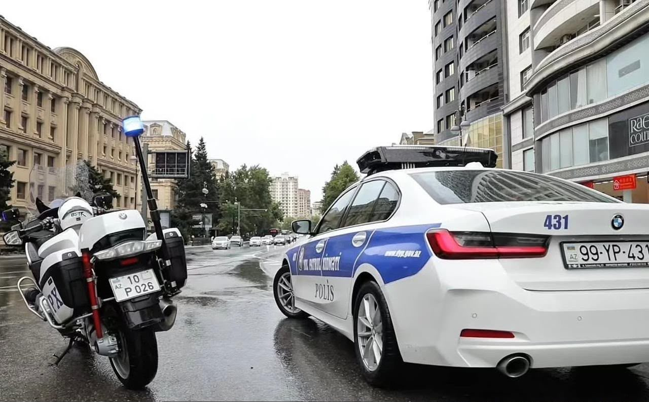 Yol polisi dəyişkən hava şəraiti ilə bağlı sürücülərə müraciət edib 