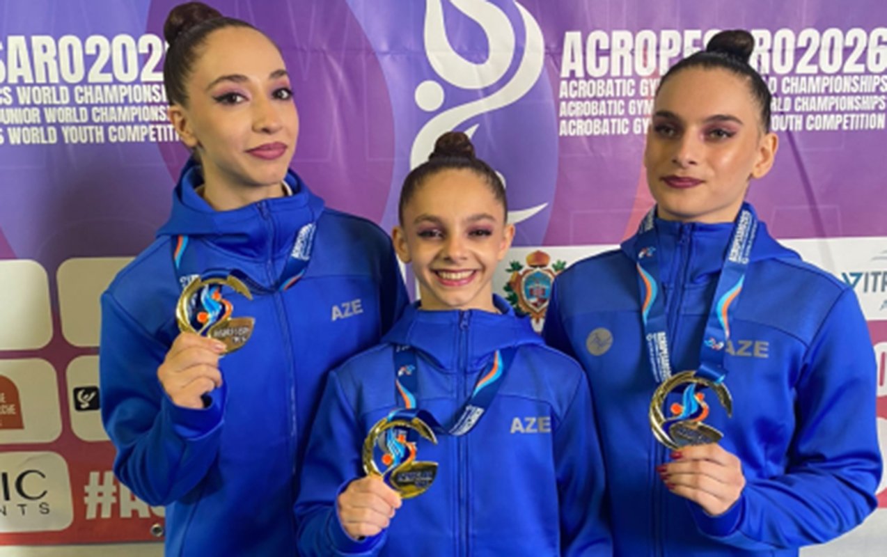 Azərbaycan gimnastları dünya çempionatında qızıl medal qazandı