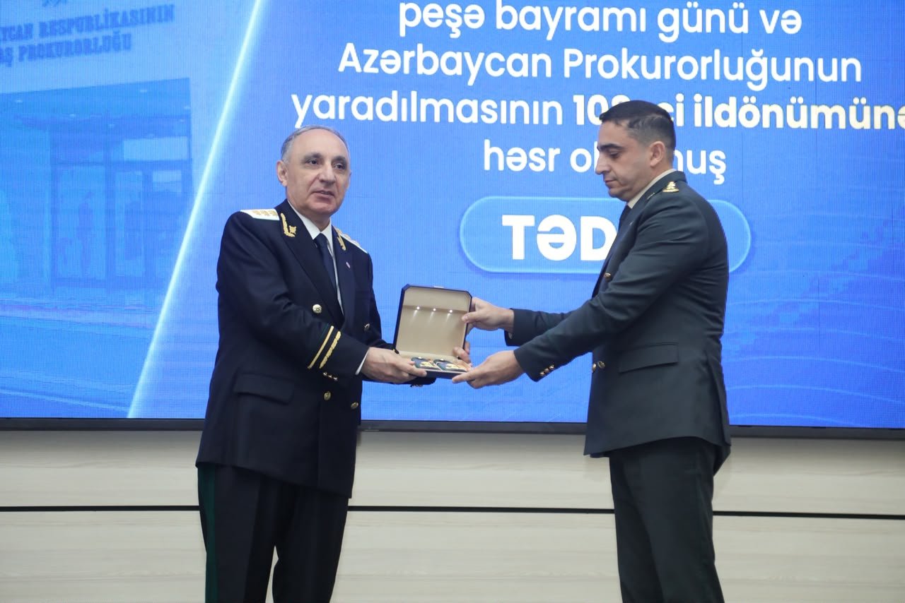 Nihad Şıxəliyə “ədliyyə general-mayoru” rütbəsi verildi