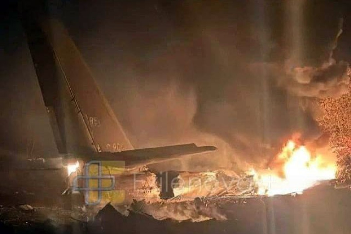 Rusiyada hərbi təyyarə qəzaya uğrayıb, 6 nəfər ölüb