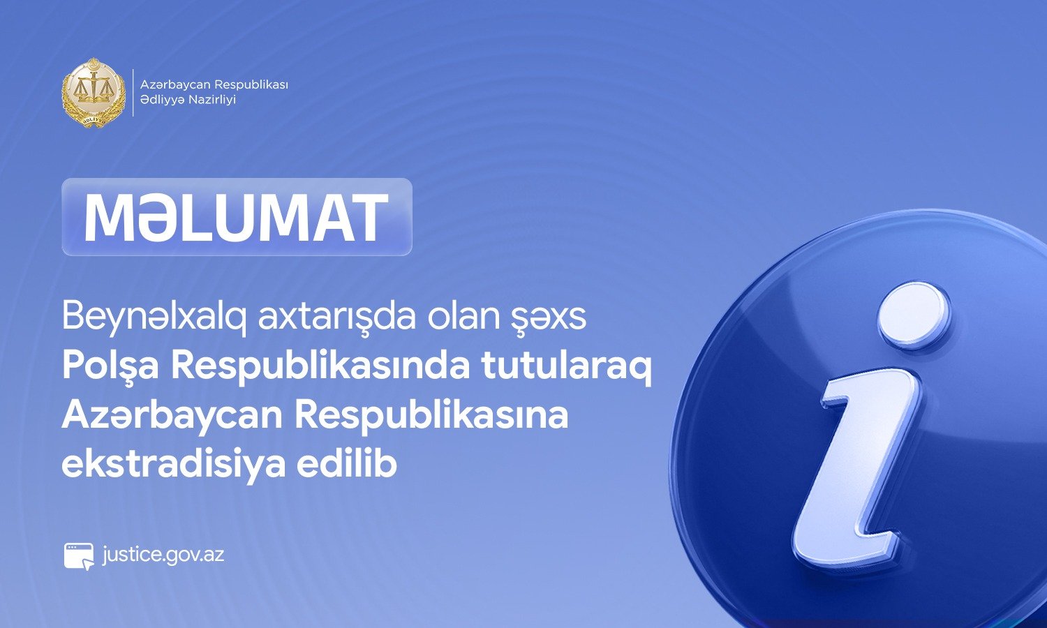 Axtarışda olan şəxs Polşada müəyyən edildi