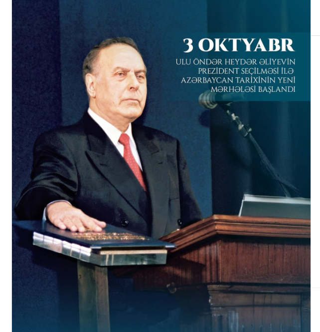 Xalqın Seçimi və Tarixi Dönüş: 3 Oktyabr – Heydər Əliyevin Prezidentlik Zəfərləri 