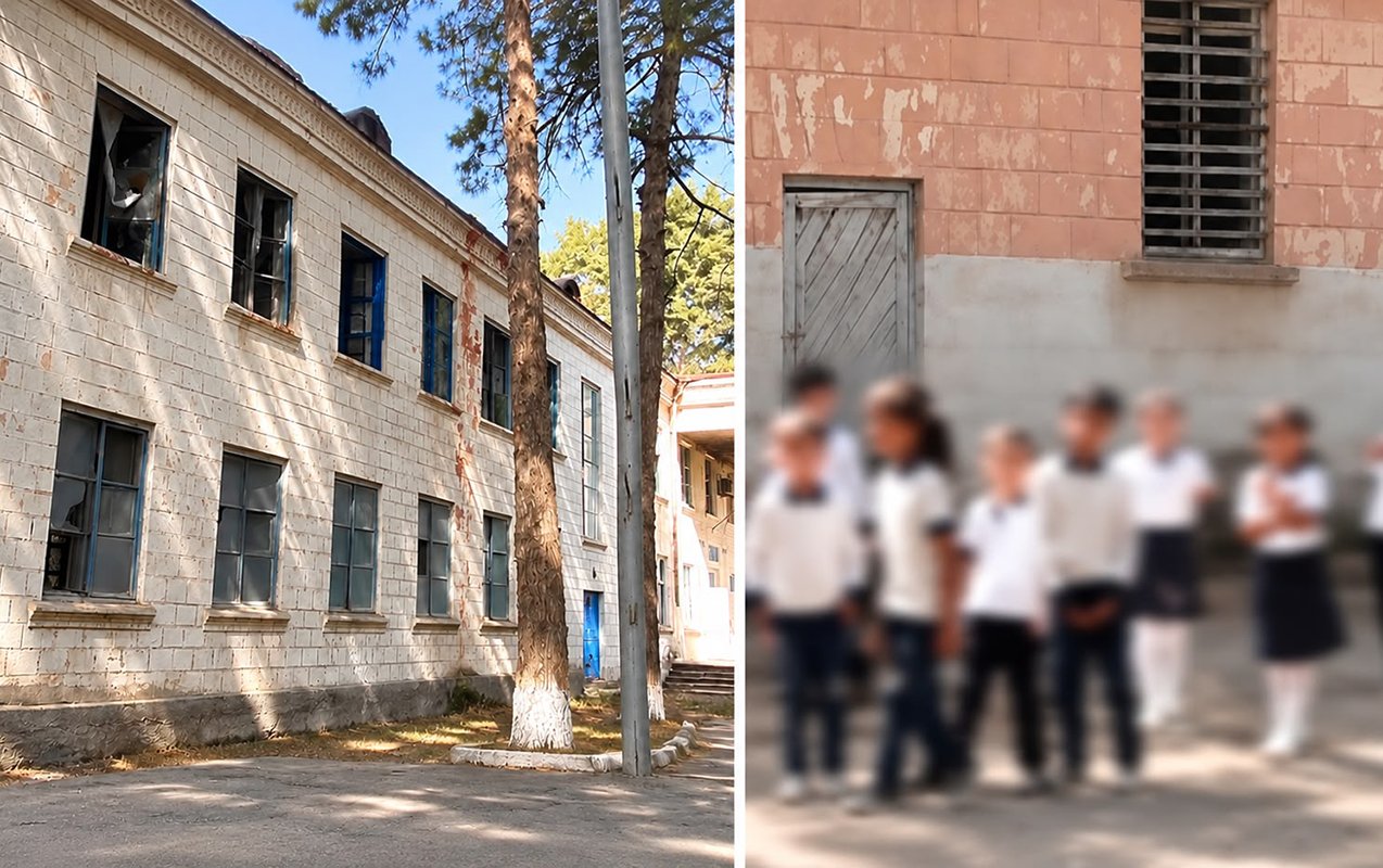 Göyçayda 67 illik məktəb binası yenidən tikiləcək