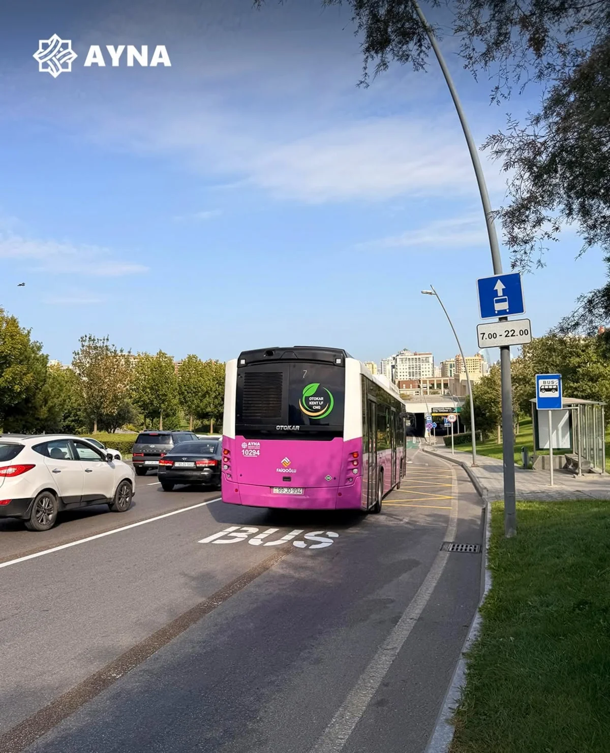 Azərbaycanda ötən ay avtobuslardan istifadə edən sərnişinlərin sayı 16 %-dən çox artıb