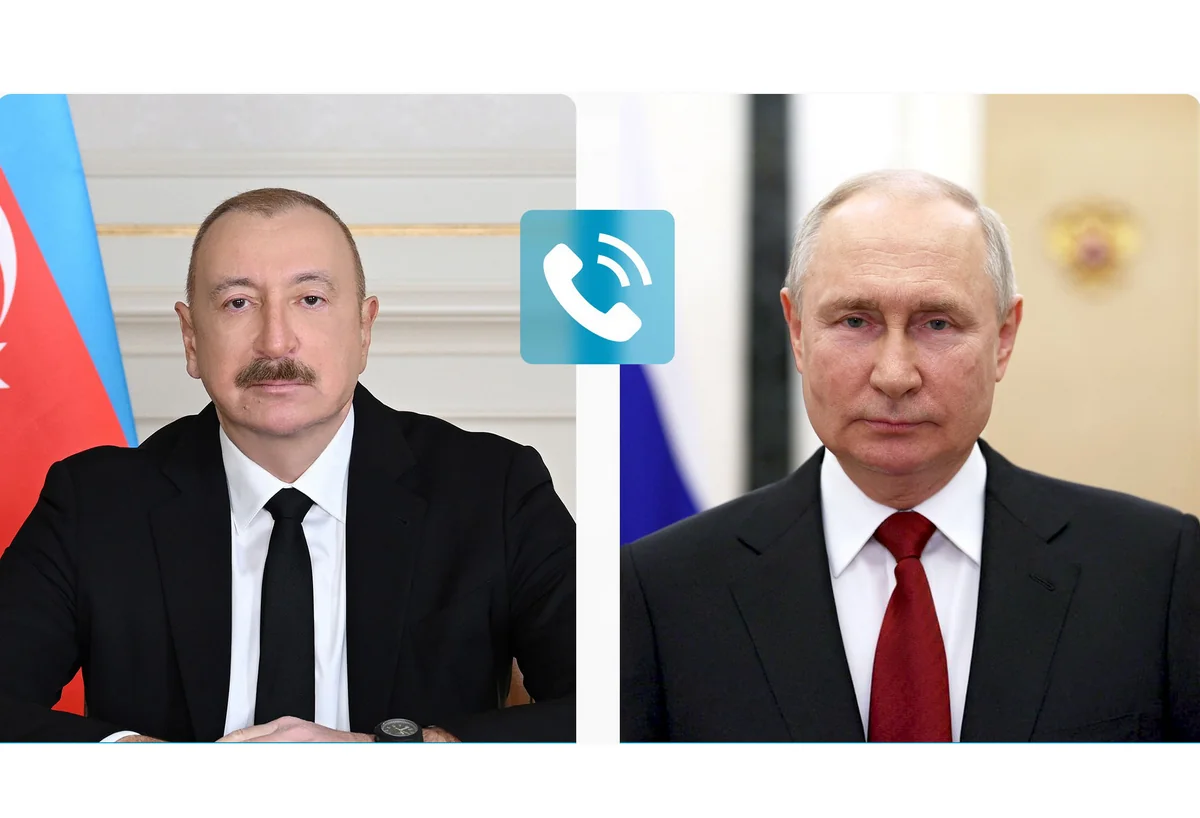 İlham Əliyev ad günü münasibətilə Vladimir Putinə zəng edib