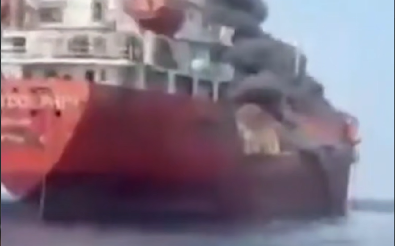 Hörmüz boğazında tanker insidenti