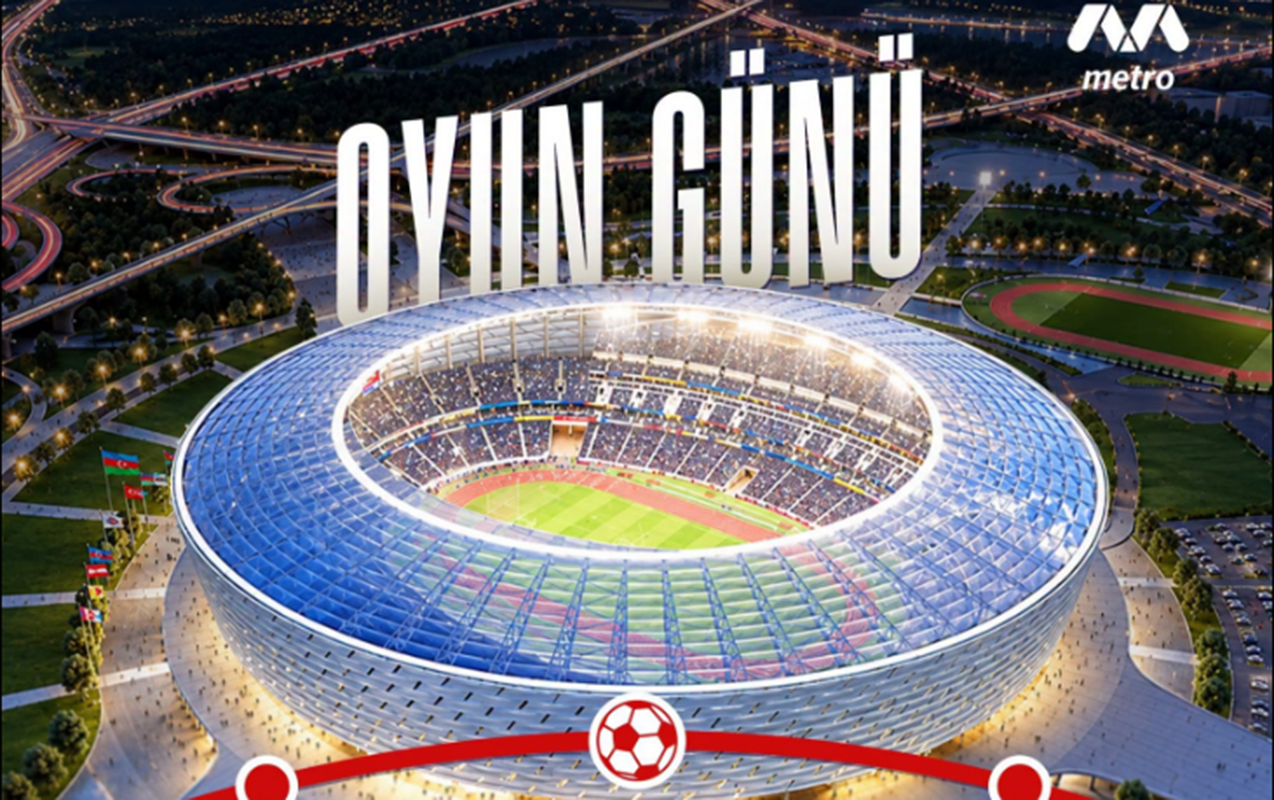 Futbol matçına görə metroda hazırlıq görülüb