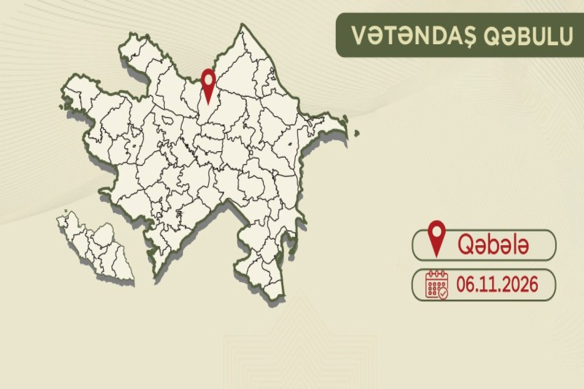 Mürsəl İbrahimov Qəbələdə vətəndaş qəbulu keçirəcək 
